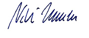 Unterschrift: Niels Annen.